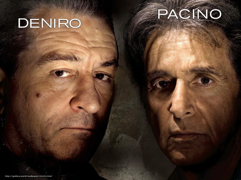 Deniro and Pacino movie poster