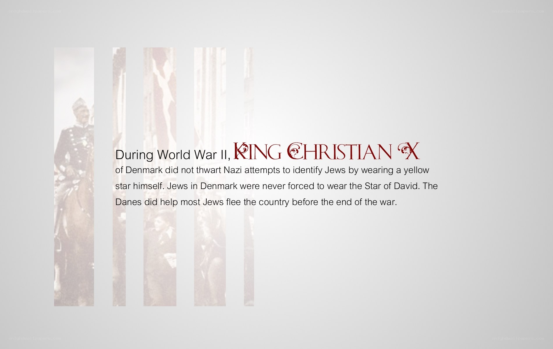 Denmark's role in WWII