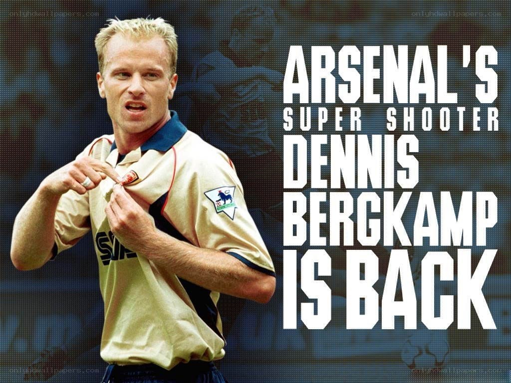 Dennis Bergkamp is back