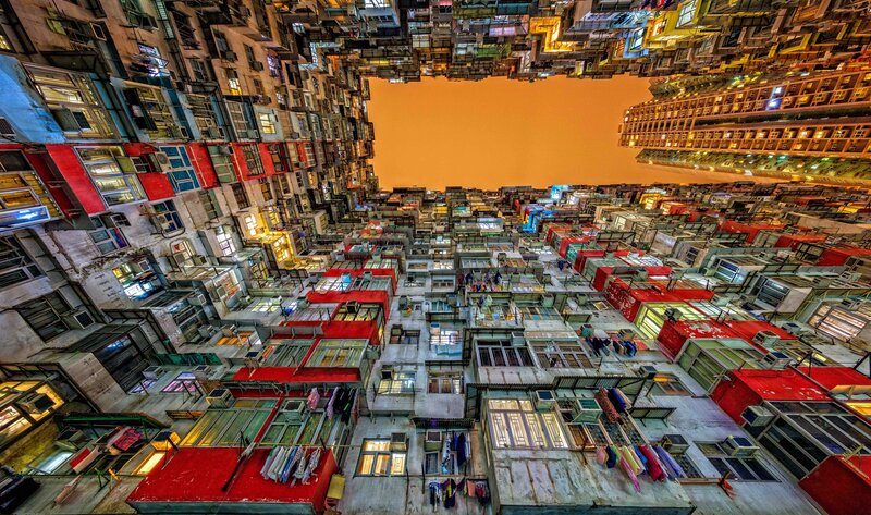 Dense Apartment Buildings