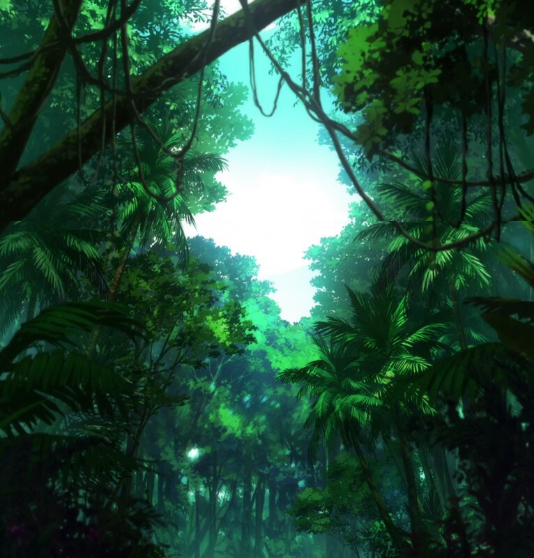 Dense Jungle Canopy — Green