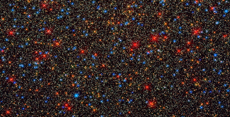 dense star field in space