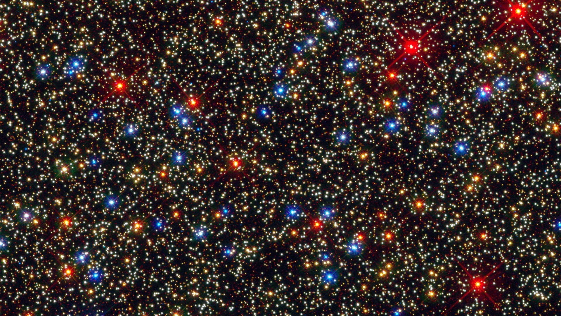 dense star field in space