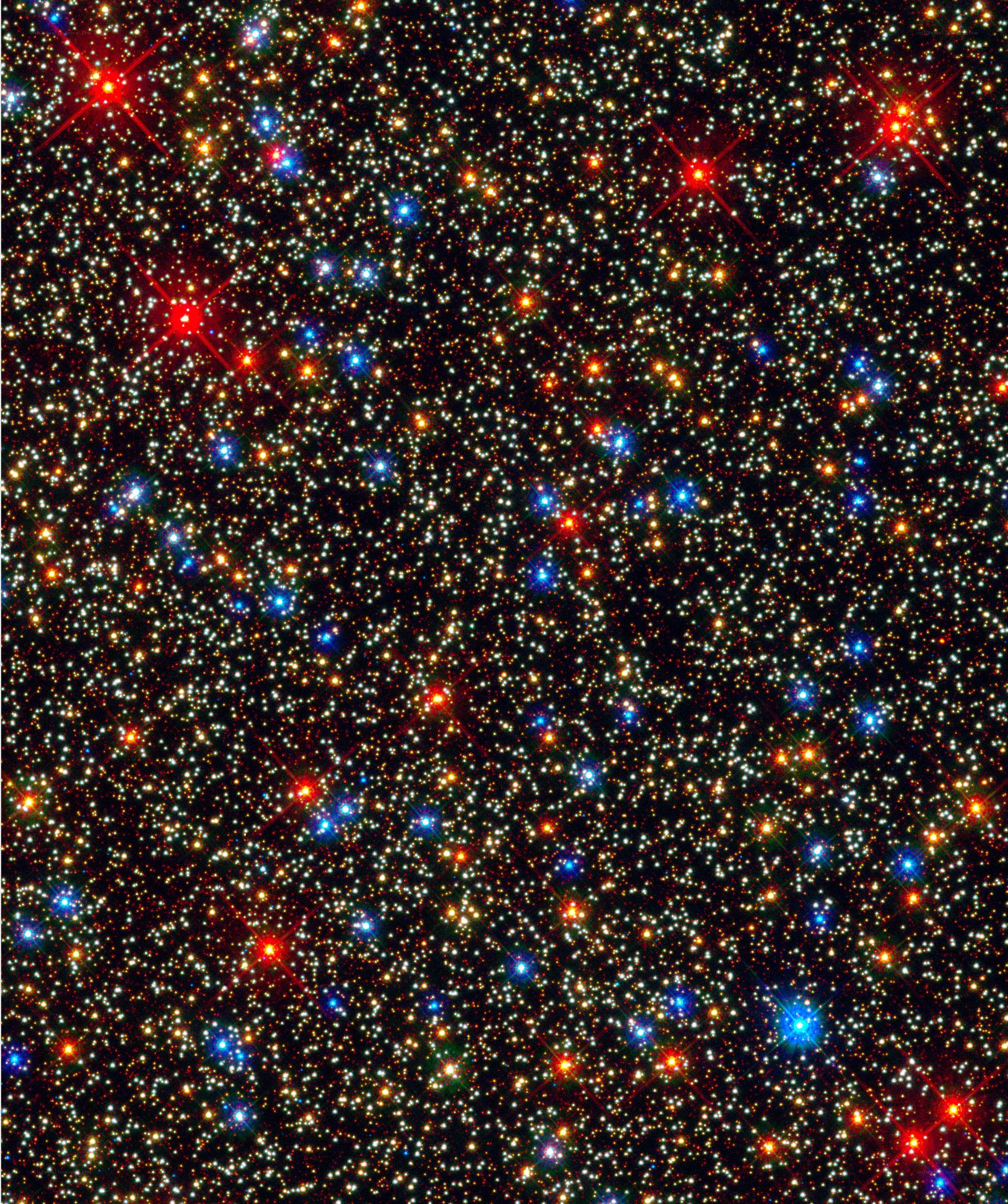 dense star field in space