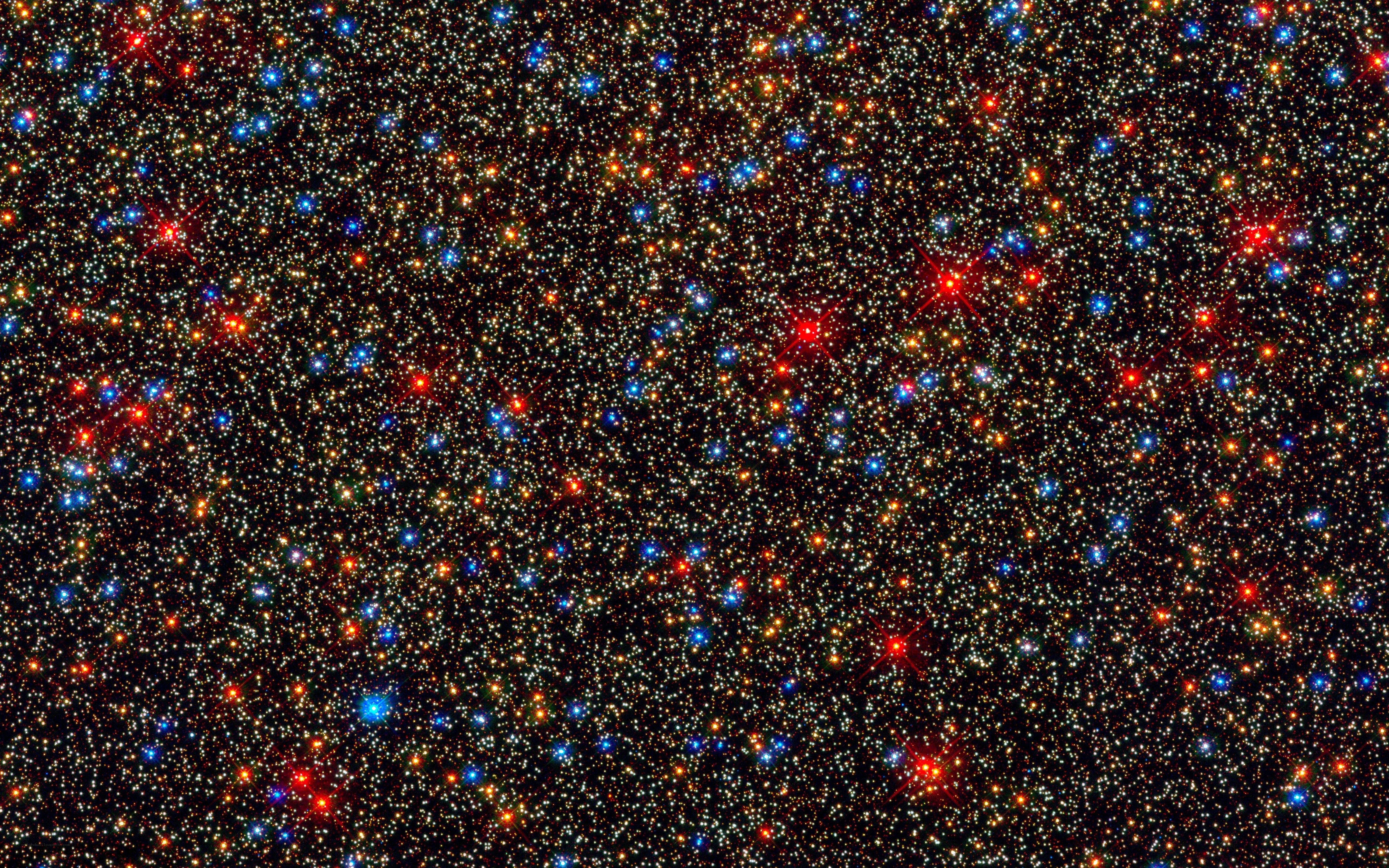 dense star field in space