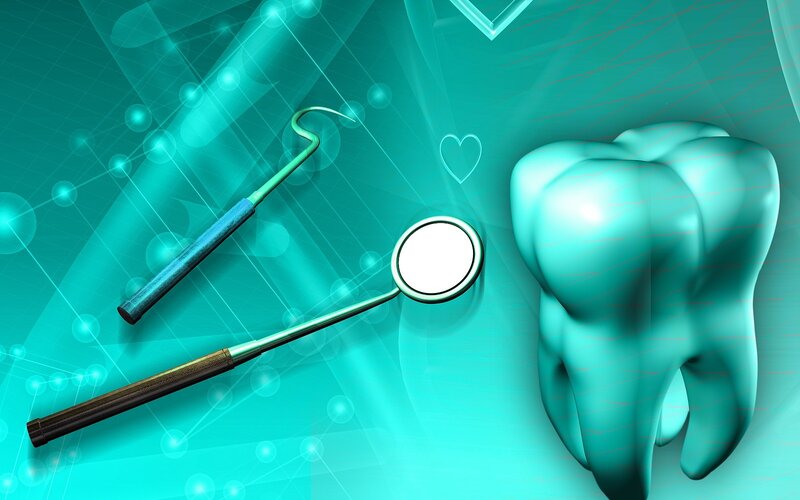 Dental Tools and Tooth