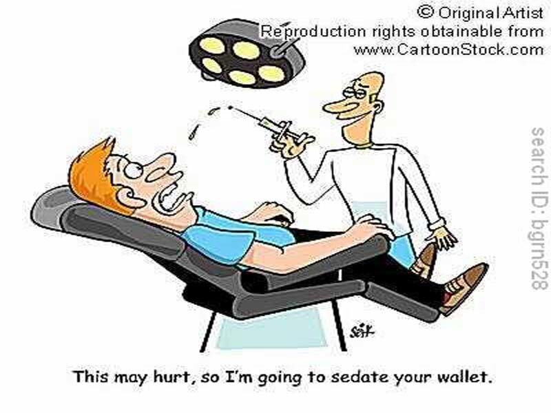 Dentist sedation joke