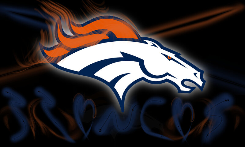 Denver Broncos Logo — Black