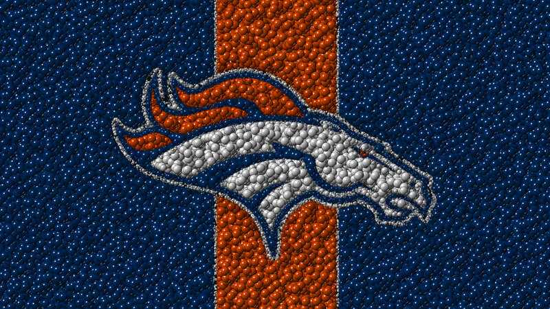 Denver Broncos Logo — Blue, Bold