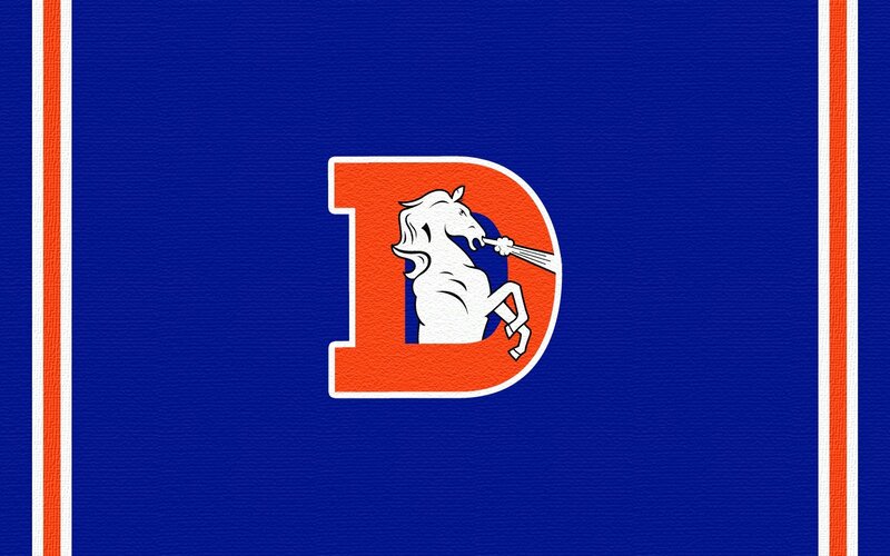 Denver Broncos Logo — Blue