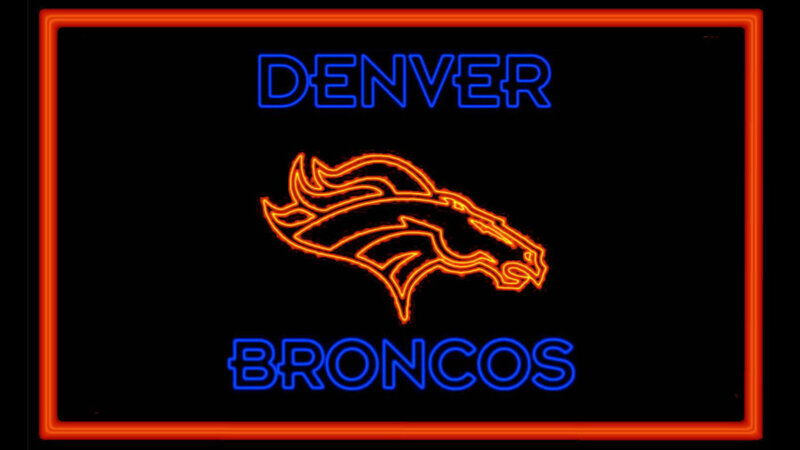 Denver Broncos Neon Sign