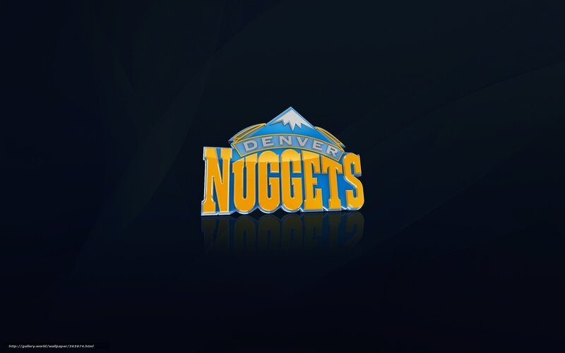 Denver Nuggets logo wallpaper