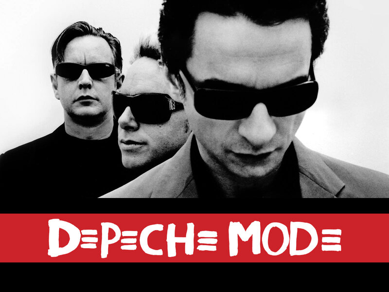 Depeche Mode band portrait