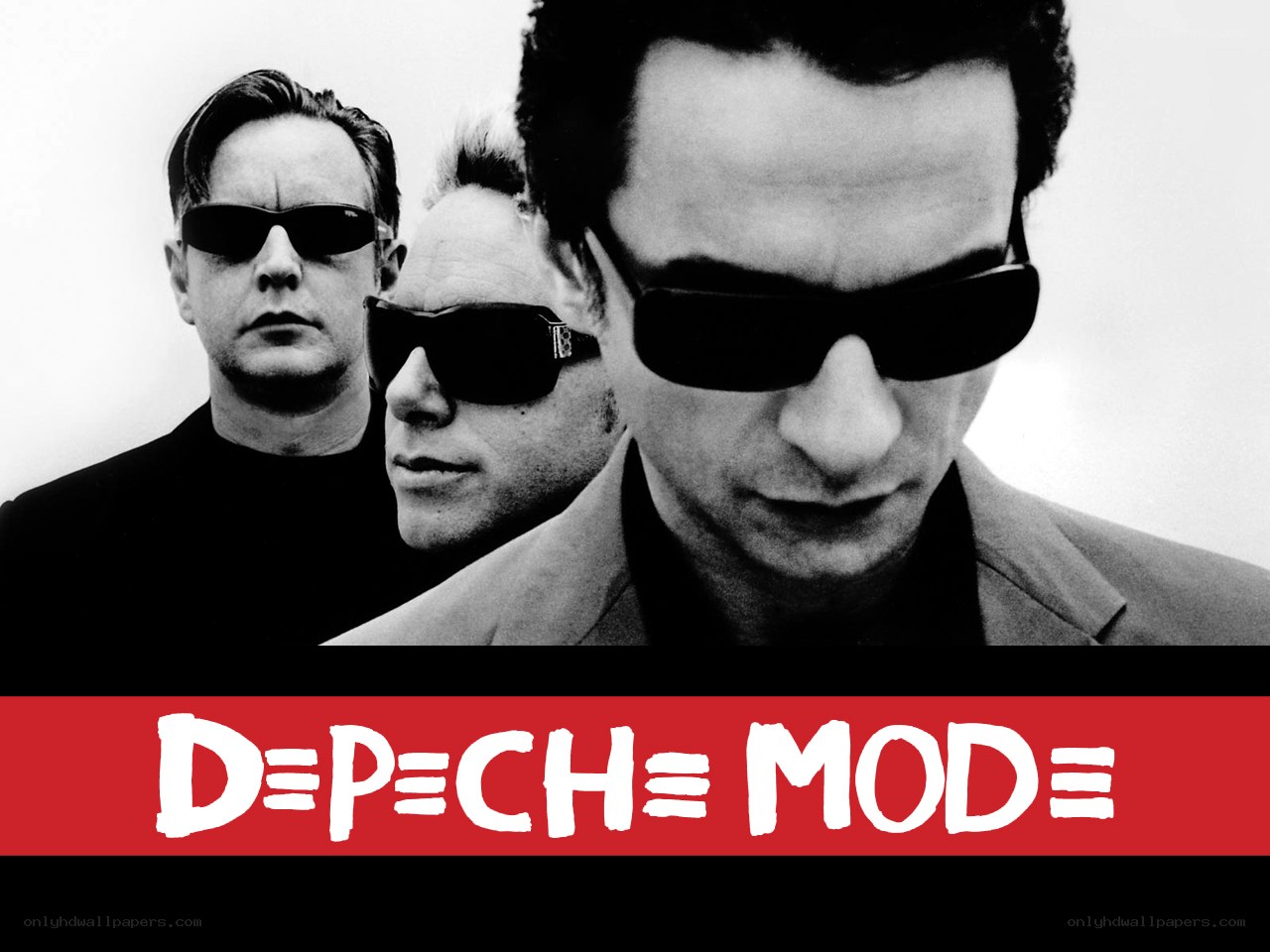 Depeche Mode band portrait