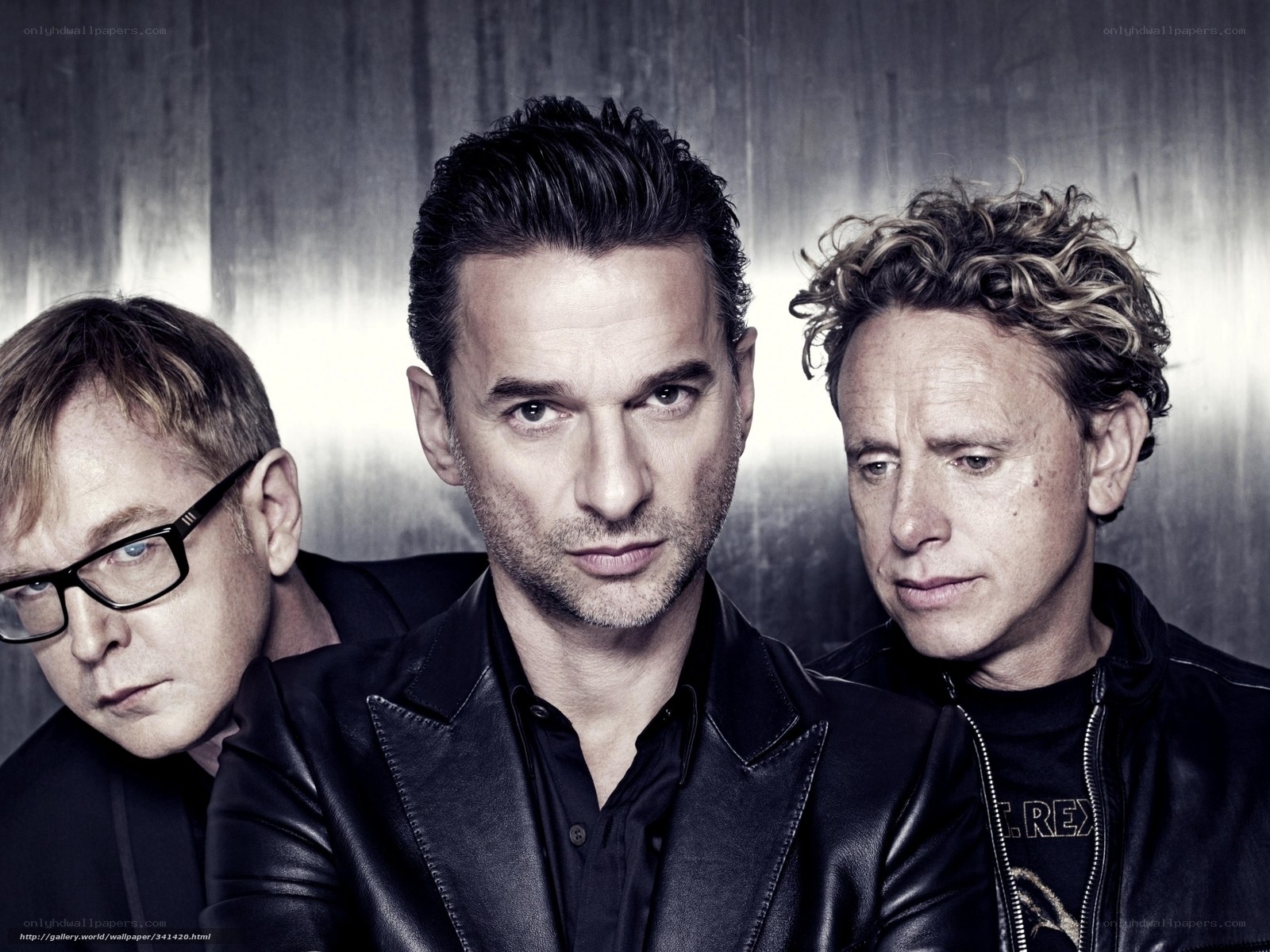 Depeche Mode band portrait
