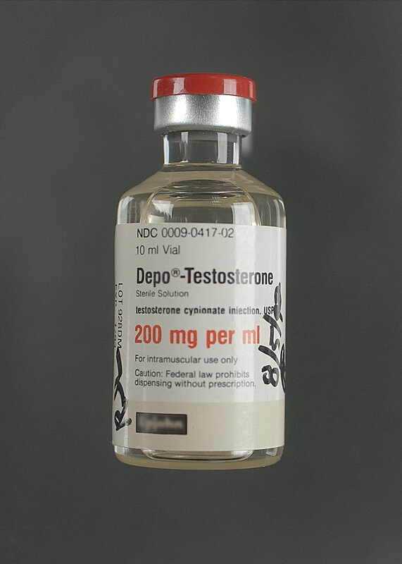 Depo-Testosterone vial