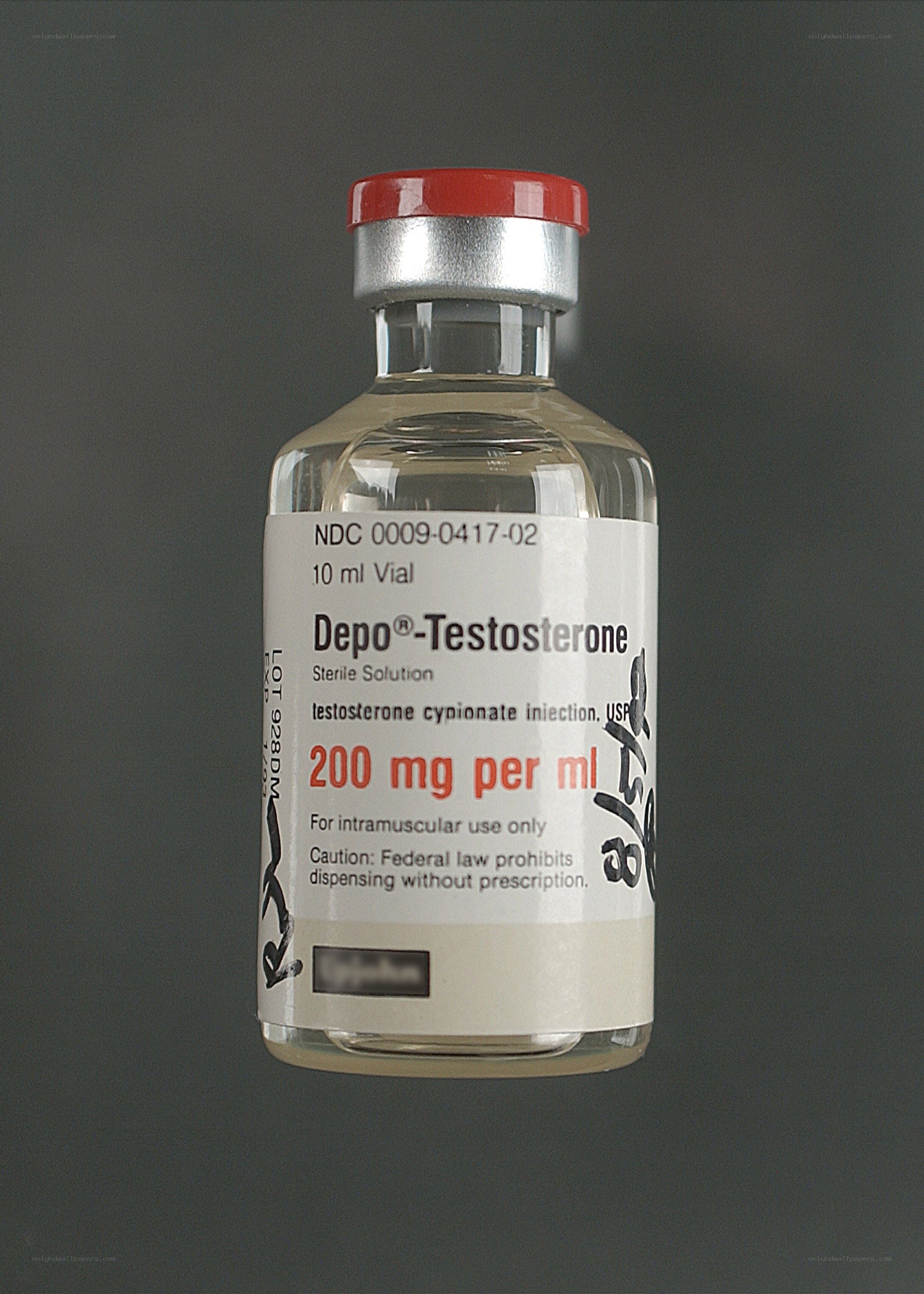 Depo-Testosterone vial