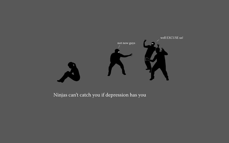 depression vs ninjas