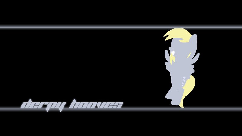 Derpy Hooves silhouette