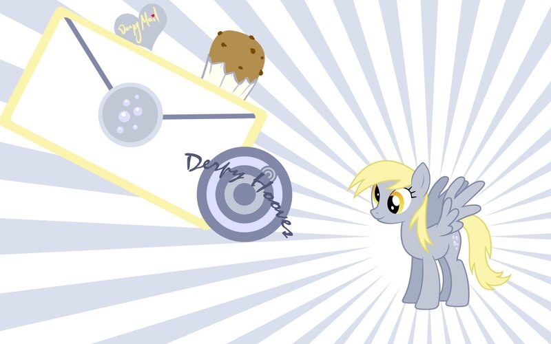 Derpy Hooves with mail