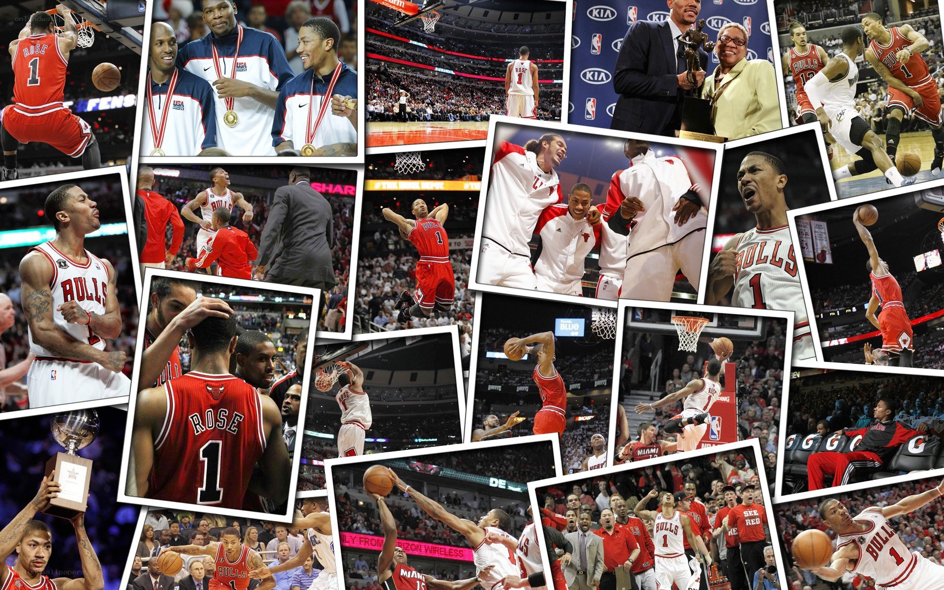 Derrick Rose basketball highlights