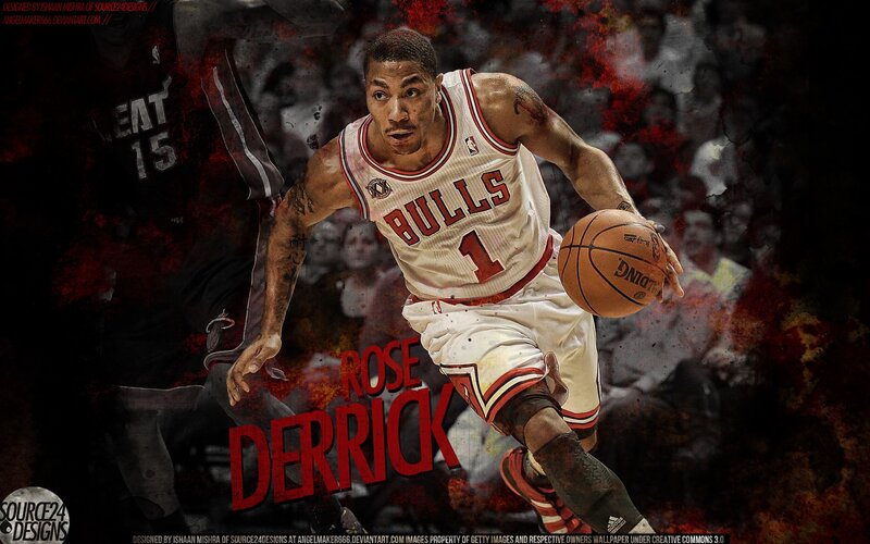 Derrick Rose basketball wallpaper