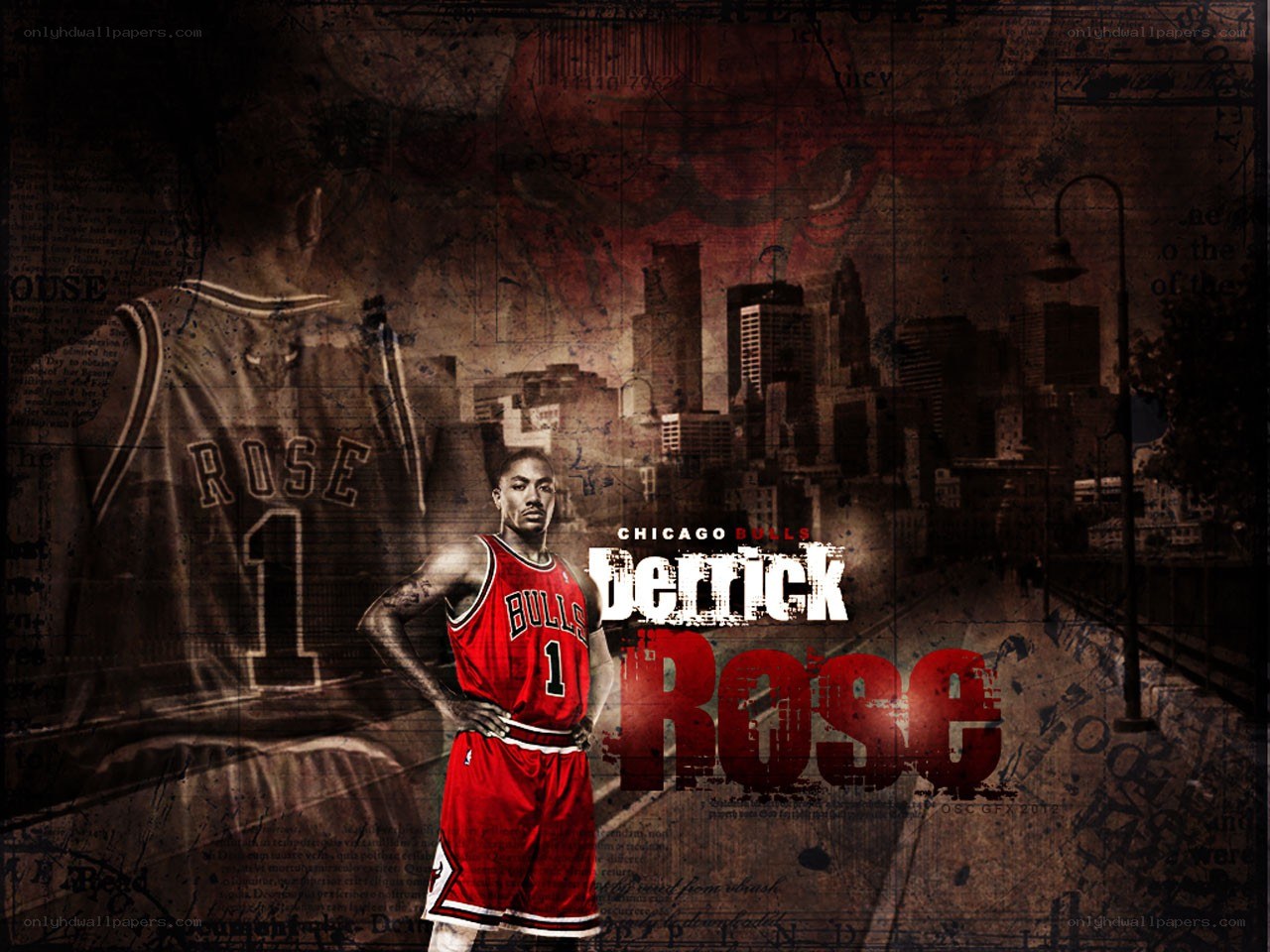 Derrick Rose Chicago Bulls