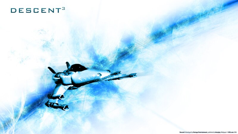 Descent 3 game artwork