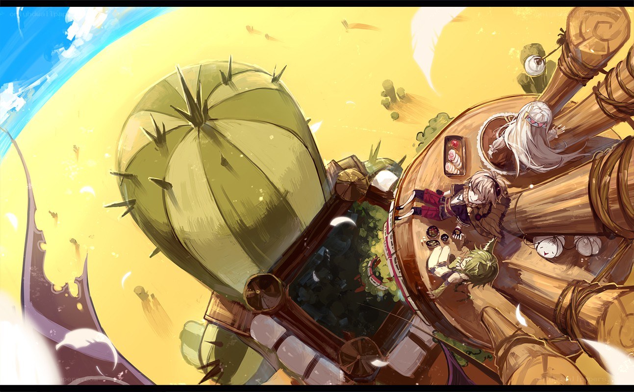 Desert airship adventure