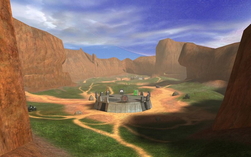 desert canyon game map