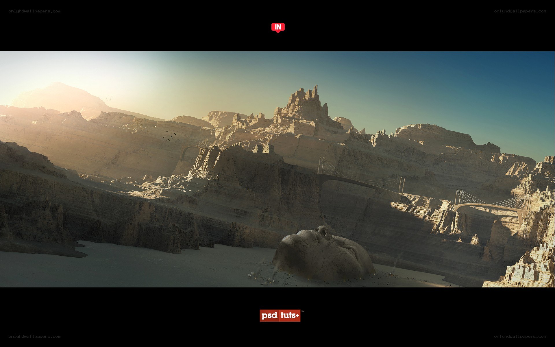 desert canyon landscape