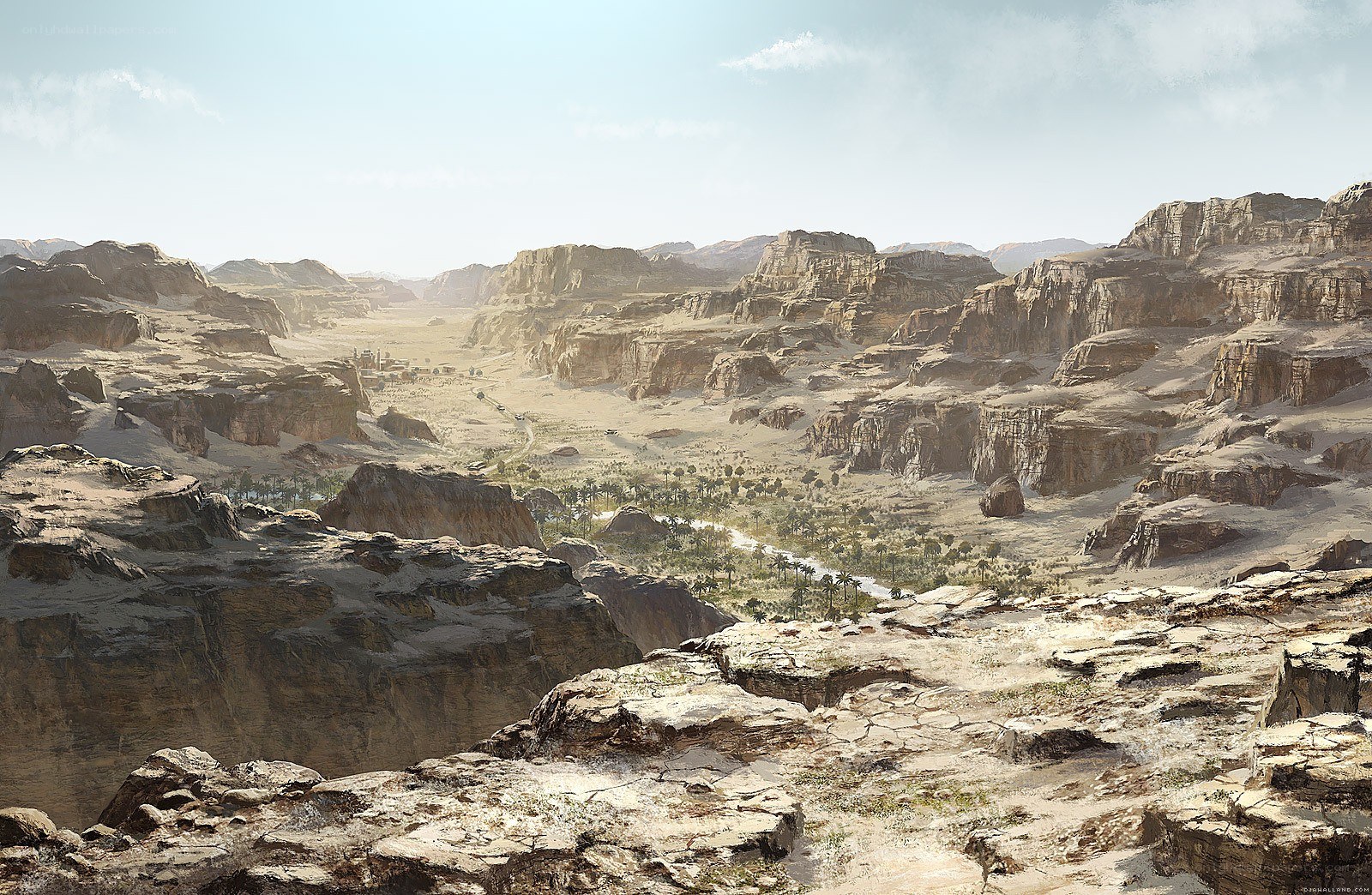 desert canyon landscape