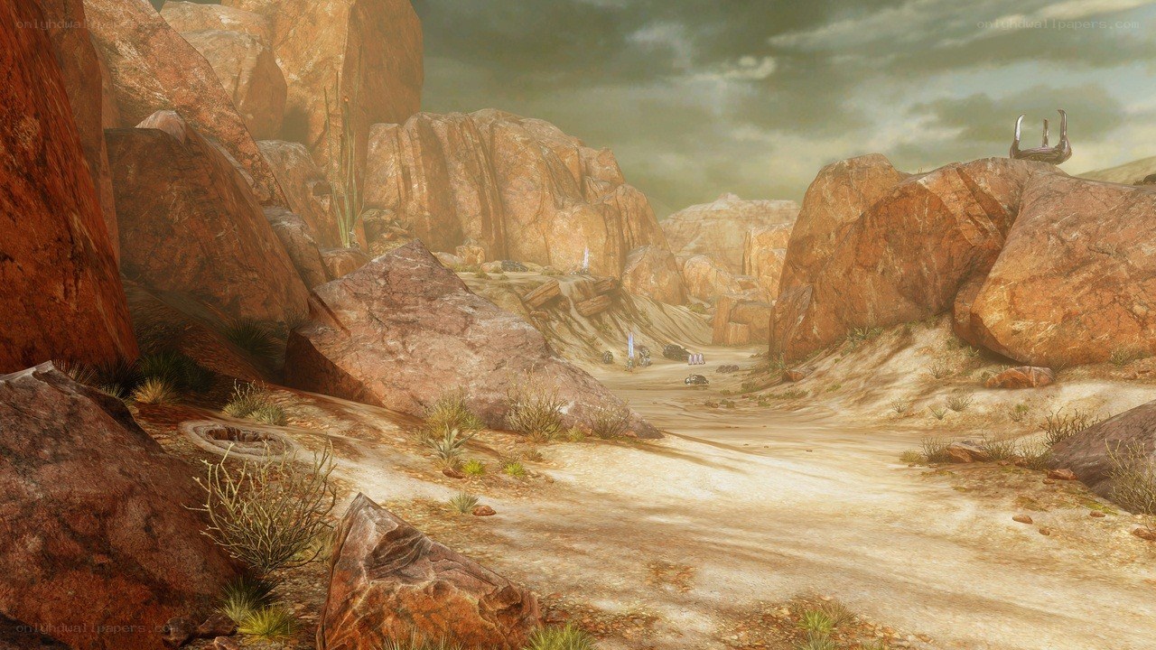 desert canyon landscape