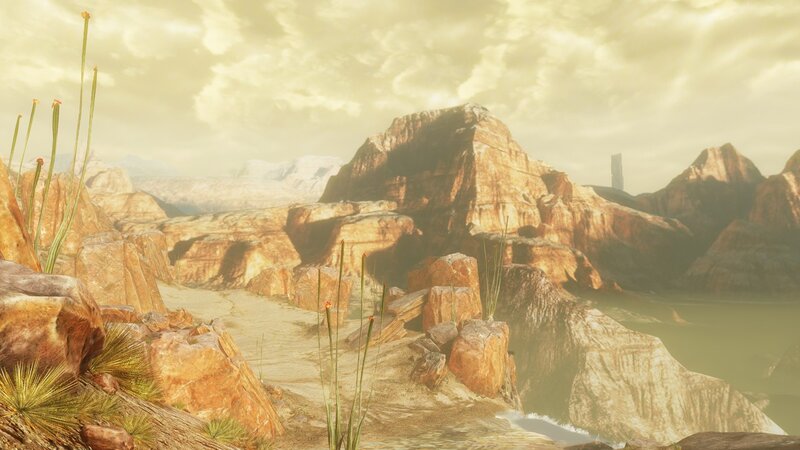 desert canyon landscape