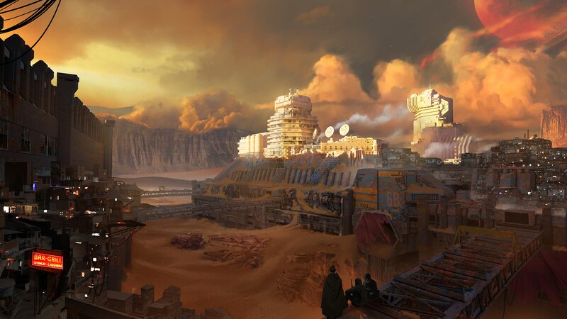 Desert Cityscape