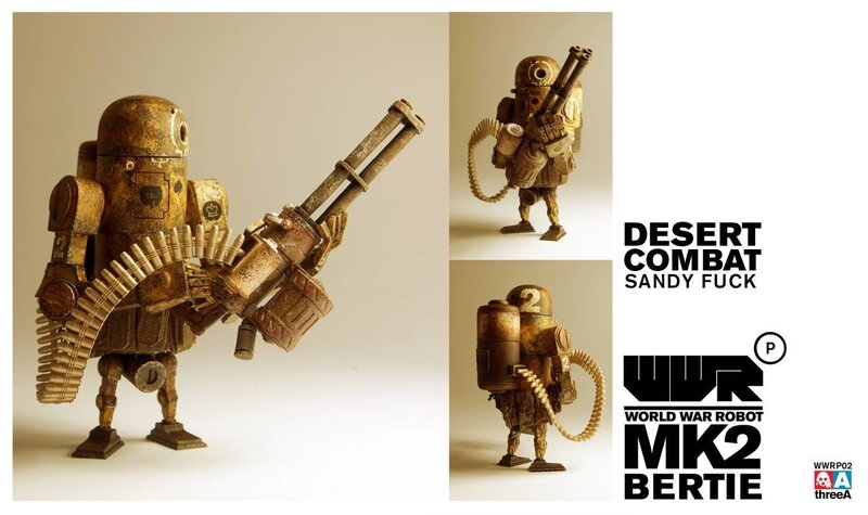 Desert Combat Robot Bertie