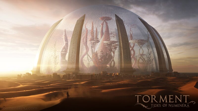 Desert dome with alien life