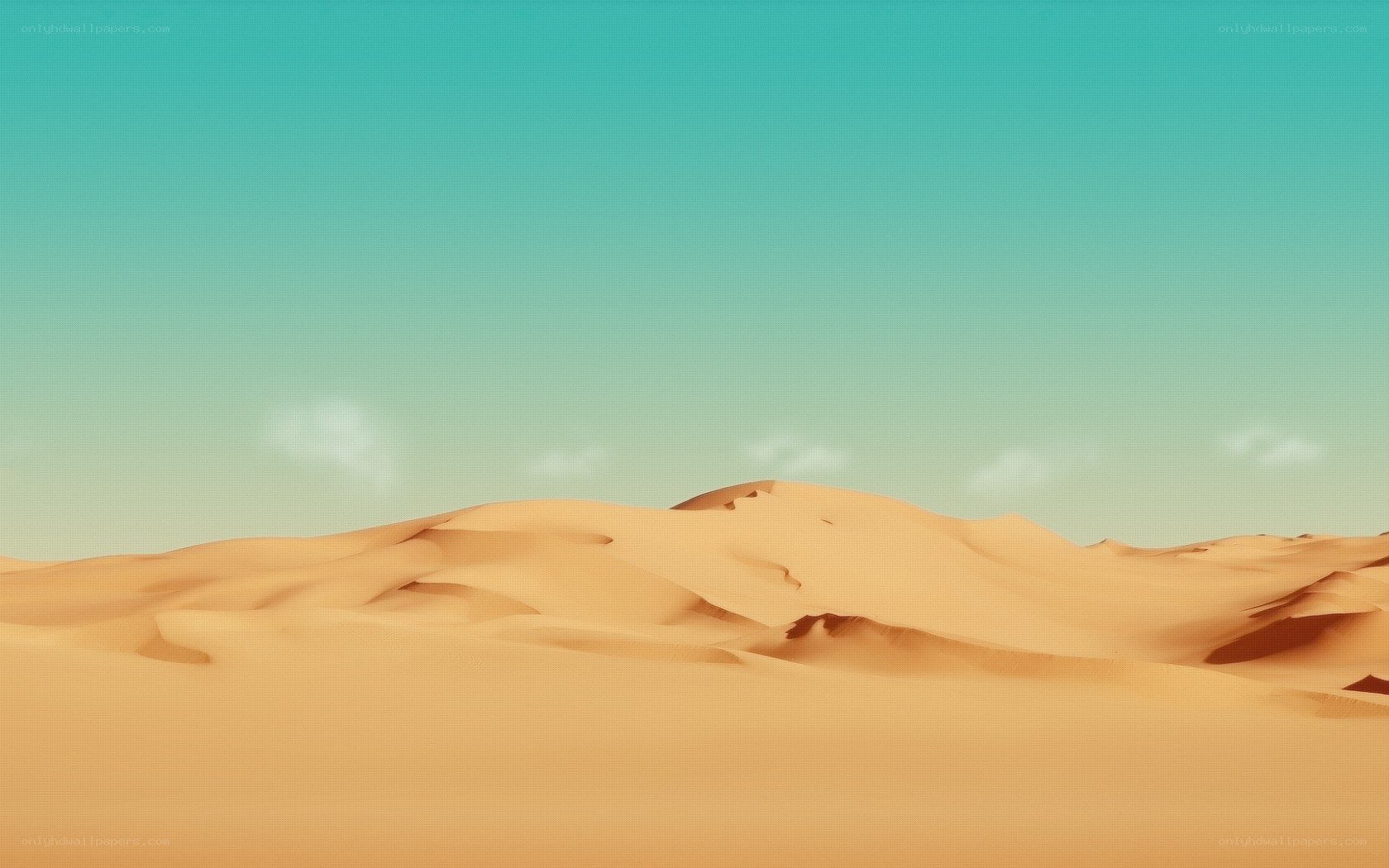 desert dunes under clear sky