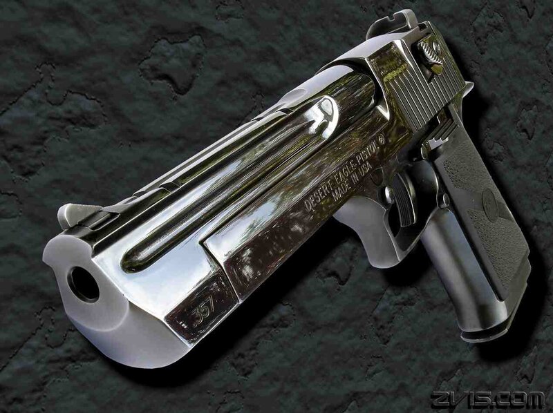 Desert Eagle Pistol — Silver
