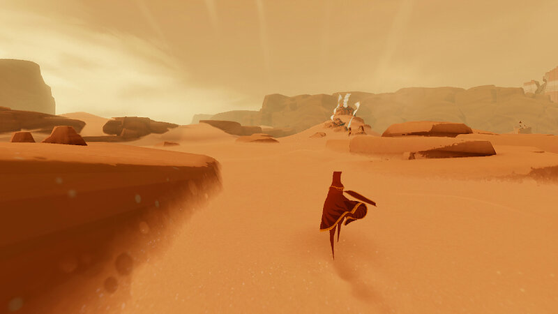 desert exploration scene