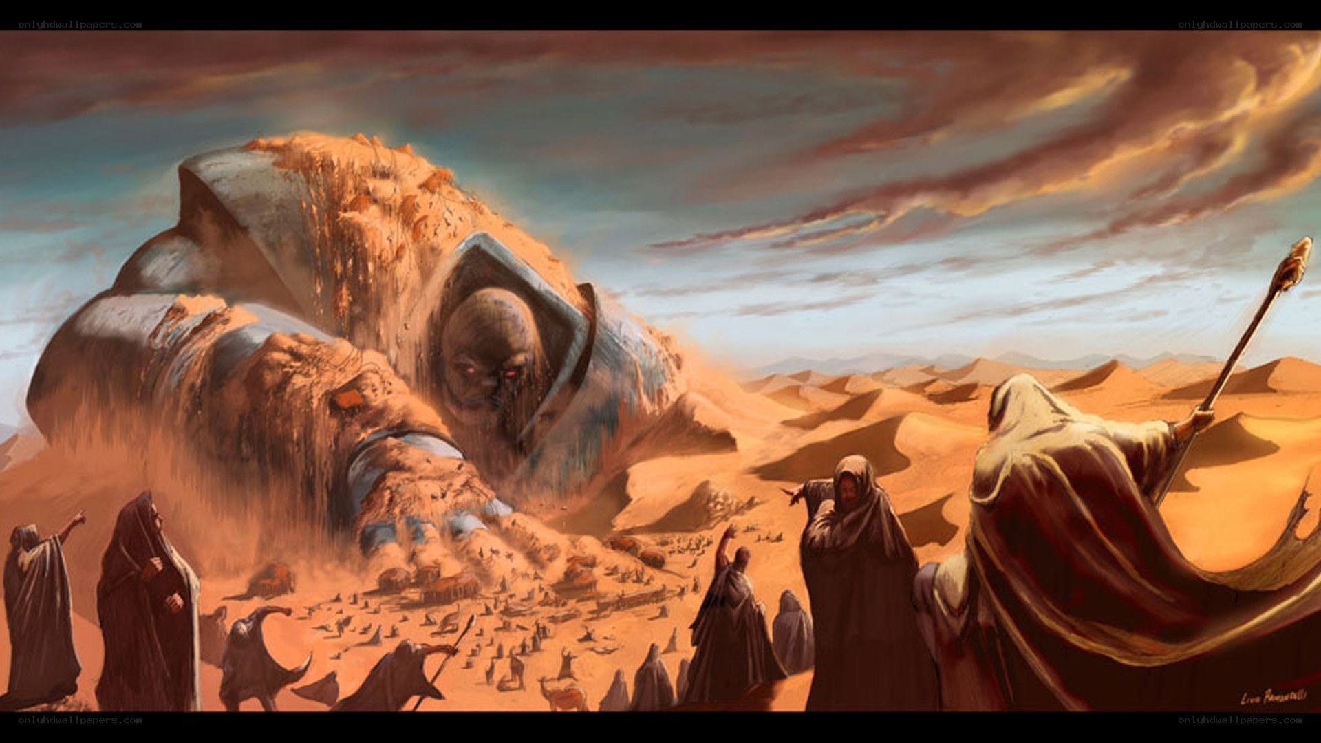 Desert giant awakening