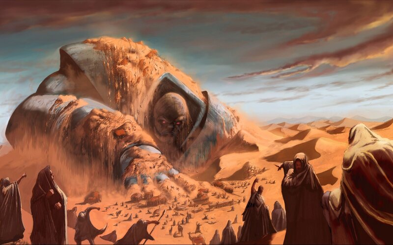 Desert giants and nomads