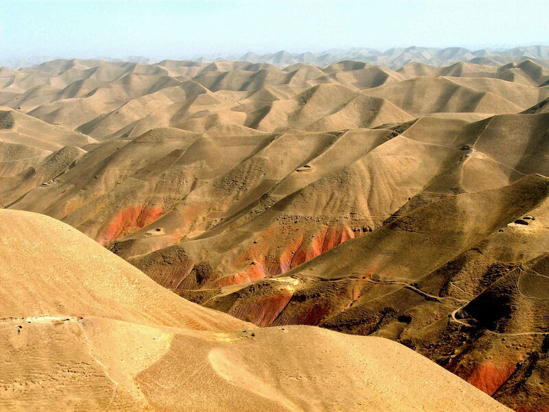 Desert hills landscape