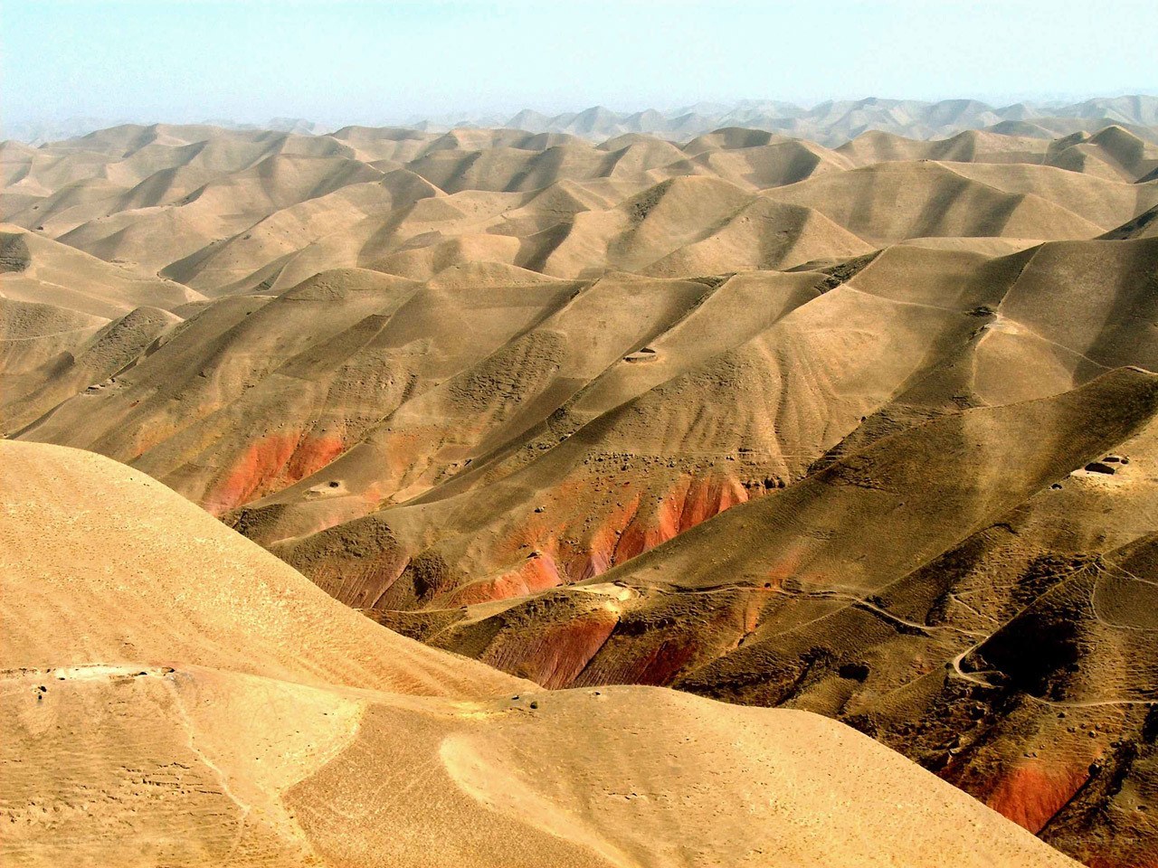 Desert hills landscape