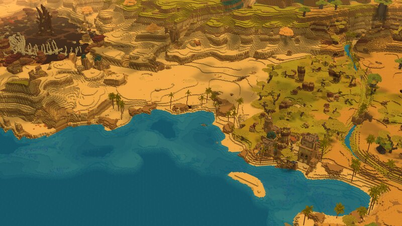 Desert Island Landscape