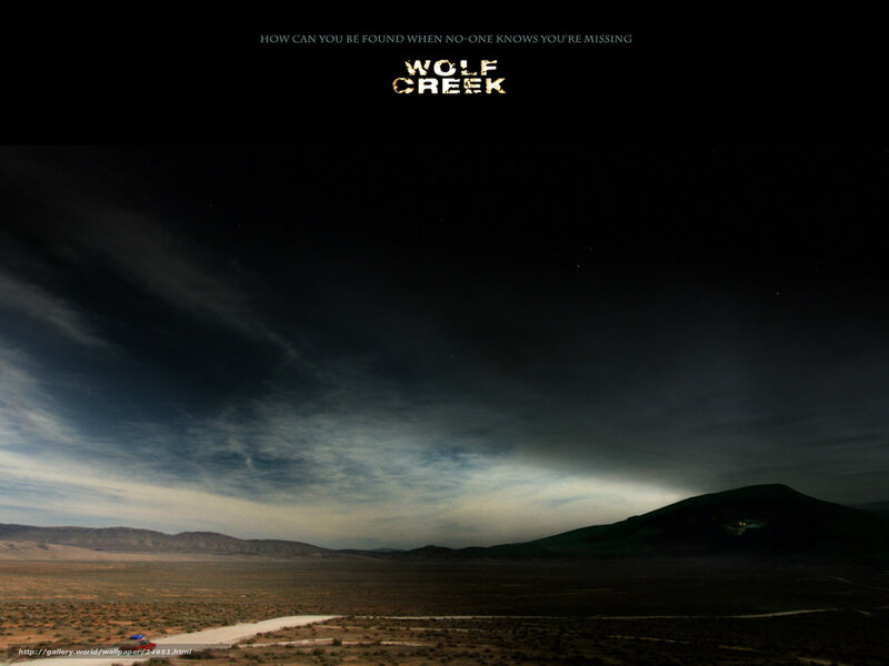 Desert Landscape at Night — Black