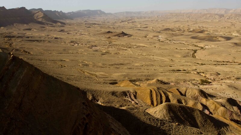 Desert Landscape — Brown, Arid, Afternoon