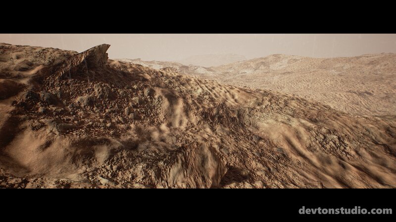 Desert Landscape — Brown, Arid