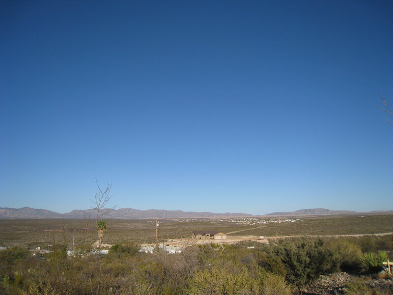 Desert Landscape with House