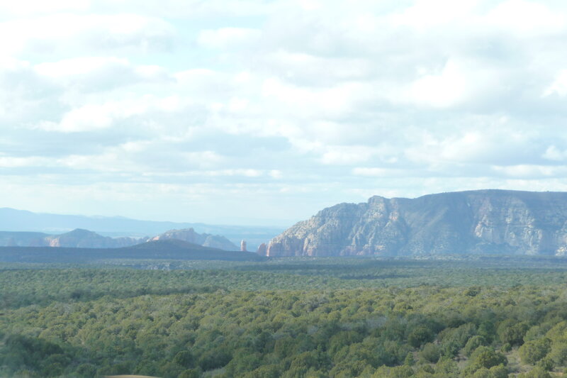 desert landscape with rock formations